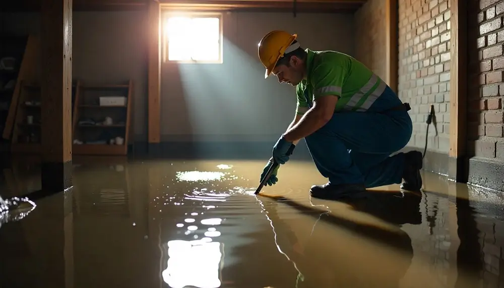 Professional water damage restoration services in Dewey, OK